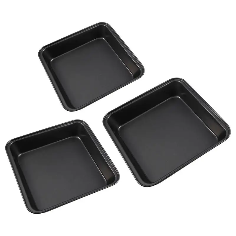 

Carbon Steel Plate Tray Non Stick Pizza Pan Heavy Duty Kitchen Cooking Baking Pans Baking Sheet Oven Tray for Biscuit Pie Pizza