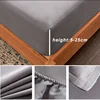 Fitted Sheet with Elastic Bands Non Slip Adjustable Mattress Covers for Single Double King Queen Bed,150/180/200cm 4