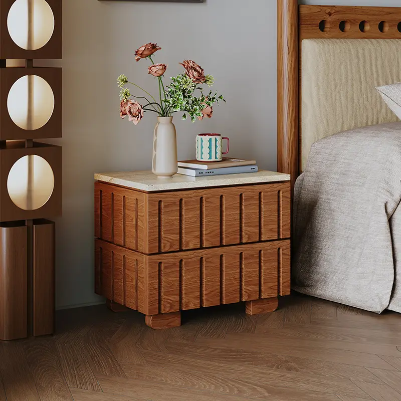 Bedroom Mobile Librero Drawers Trendy Organizer Bedside Table Luxury Storage Nightstand Space Saving Muebles Hotel Furniture - Image 2