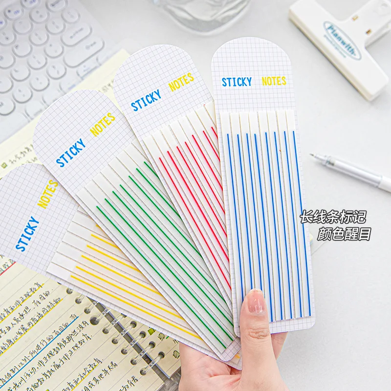 

160 Sheets Transparent Posted it Sticky Notes Pads Clear Notepad Waterproof Memo Pad for Journal School Office Stationery