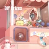 Mini Claw Arcade Crane Children Coin Operated Play Game DIY Prizes Gashapon Plush Doll Vending Machine Toys Kids Christmas Gifts 3
