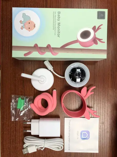 4MP 1440P Tuya APP Remote Control WIFI IP Camera Temperature Monitoring  Feeding Plan Intercom Baby Camera 6