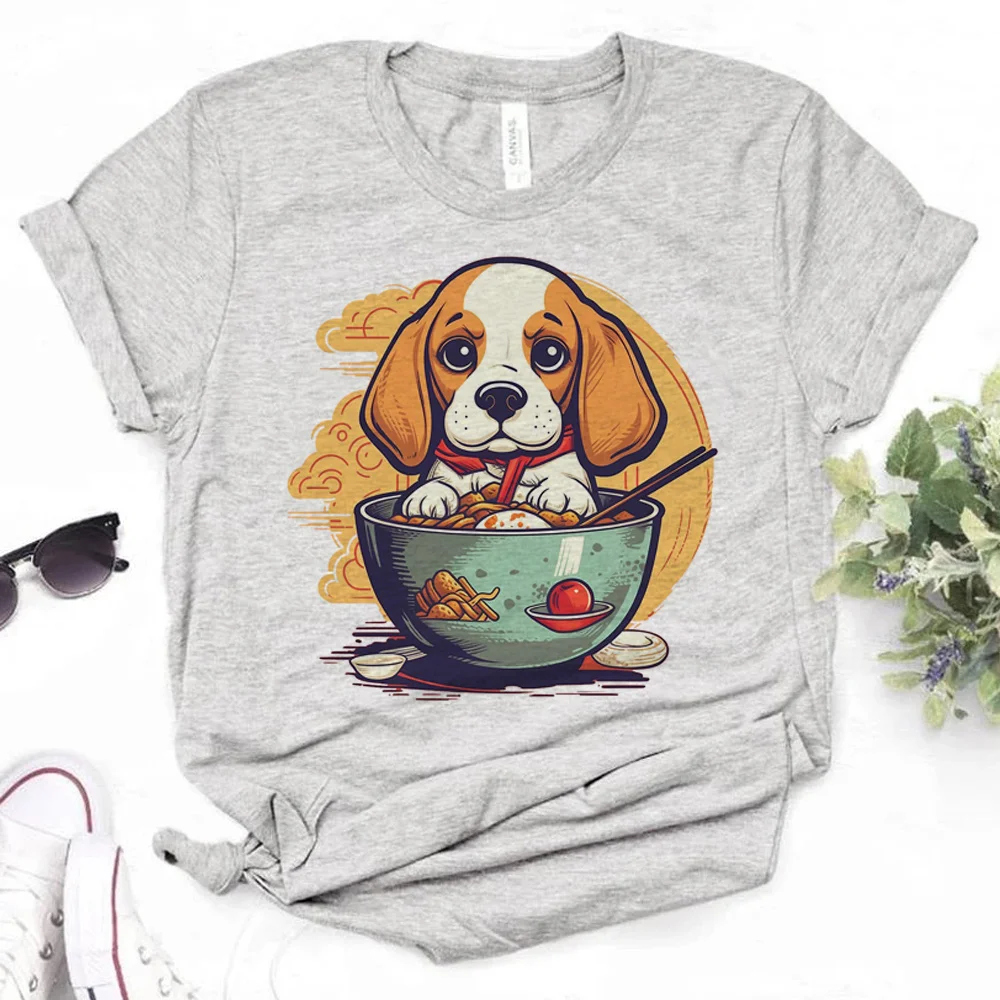 Beagle Tshirt Donna Manga Giapponese Comic Top Girl Manga Comic Streetwear Clothes