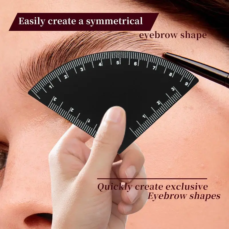 1/3PC  Fast Drawing Eyebrow Design Ruler Microblading Mapping Shaping Permanent Makeup Drawing Guide Ruler Tattoo Supplies Reuse