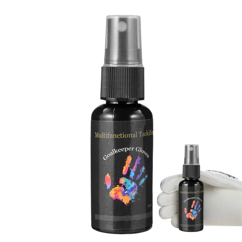 Goalkeeper Glove Grip Spray 30ml Football Anti-Slip Spray Sticky Glove Tackifier Baseball Batting Gloves Supplement