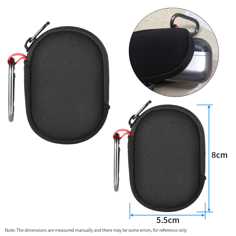 Compact Travel Case for Wireless Earbuds - Portable Storage Bag
