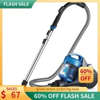 QWEureka WhirlWind Bagless Canister Vacuum Cleaner,Lightweight Vac for Carpets and Hard Floors,Blue 1