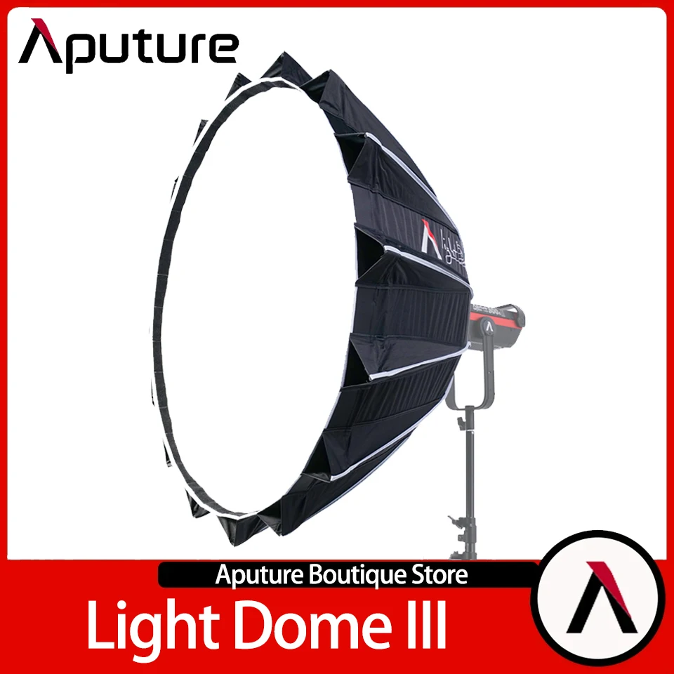 

Свет Aputure Dome III Softbox многоцелевой параболический отражатель для камеры Studio LS 300d видео свет фотография Аксессуары