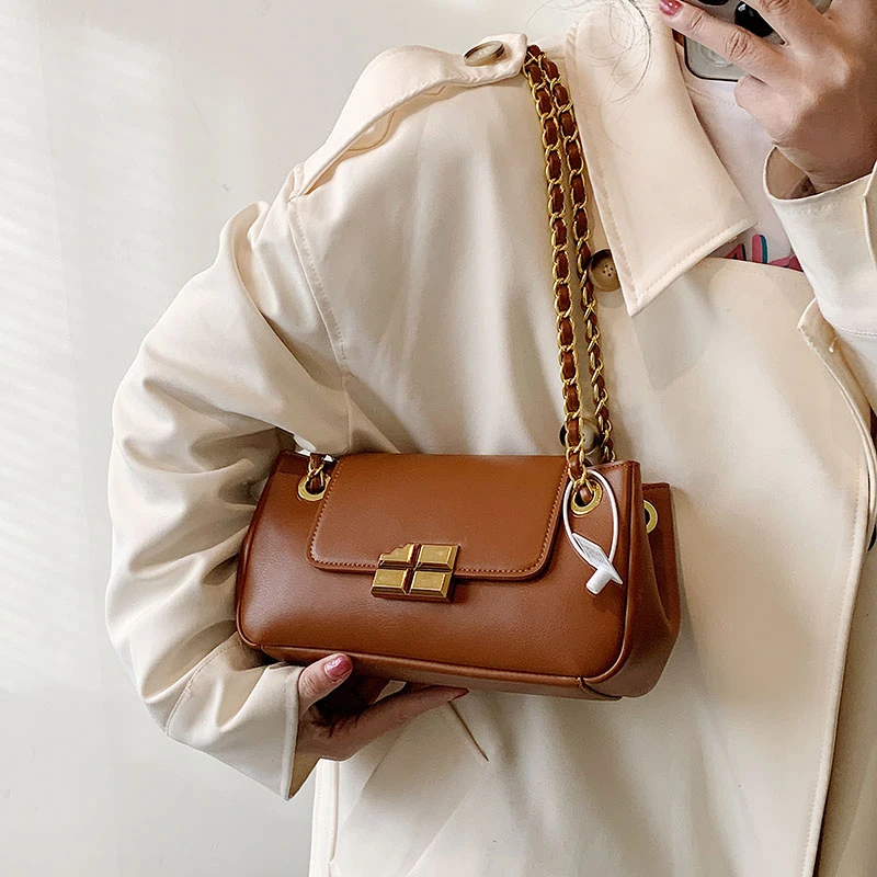 2023 Fashion Luxury Female Crossbody Bags for Women Designer Shoulder Bag  Chain Solid Color Messenger Bag Handbags - AliExpress