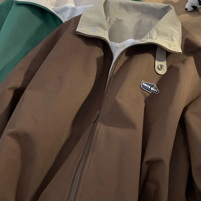 Vintage Jackets Women Oversized Japanese Fashion Harajuku Y2k Streetwear Korean Coats AutumnTrend Hippie Womens Winter Clothing