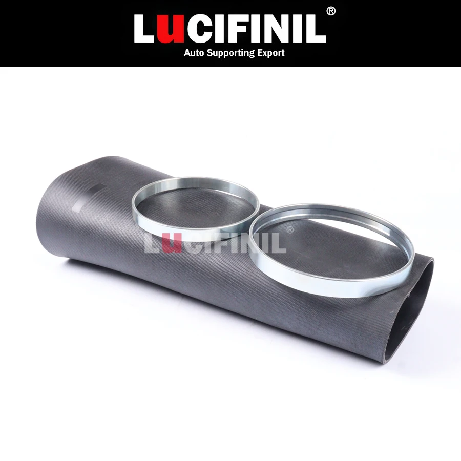 

LuCIFINIL Rear Pillow Rubber Sleeve Rings Air Bellow Sleeve For Mercedes Benz W205 Air Suspension Spring Bag 2053200225