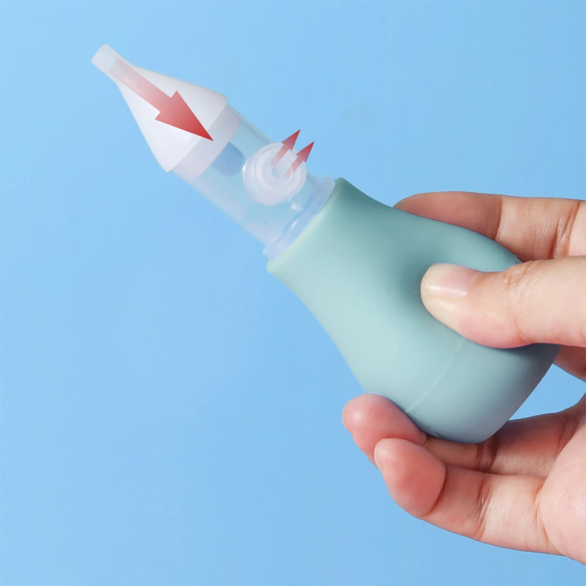 New born silicone baby safety nose cleaner vacuum suction children nasal aspirator new baby care diagnostic-tool vacuum sucker