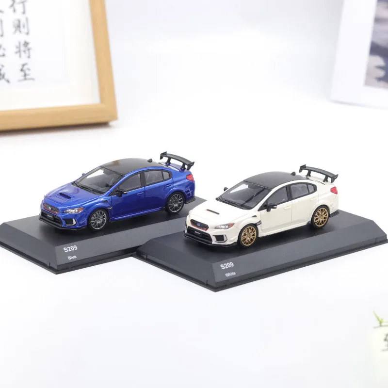 

1:43 Scale 2019 Subaru WRX STi S209 Resin Car Model Collection Souvenir Display Ornaments Vehicle Toy