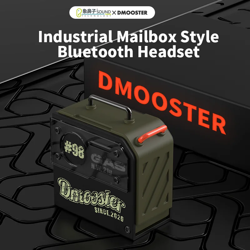 

Bluetooth-наушники Dmooster D37 с корпусом из цинкового сплава