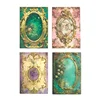 30Sheets Handwriting Decoration Account Rococo Palace European Sticky Material Paper Handbook Scrapbook Cut 170*100MM 6