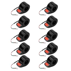 Durable Thumb Throttle Accelerator for Electric Scooters - Finger Dial Speed Control Booster (10pcs)