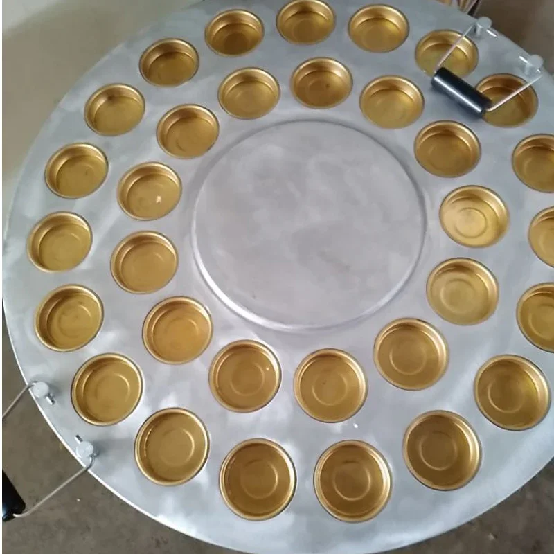 Mini Red Bean Cake Maker Gas Red Bean Toasting Machine 32 Holes Non-stick Egg Burger Stove Commercial Scones Machine 4