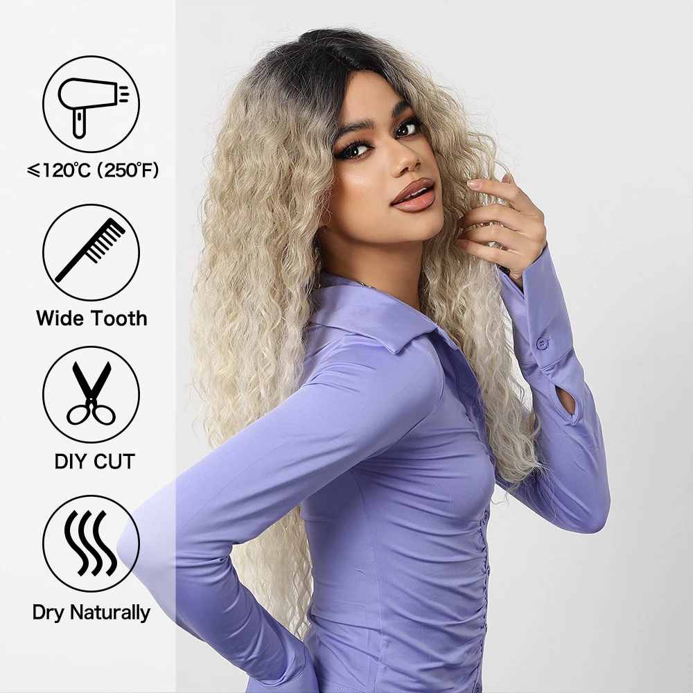 Рисунок 2 - Афро кудрявые вьющиеся синтетические кружевные парики