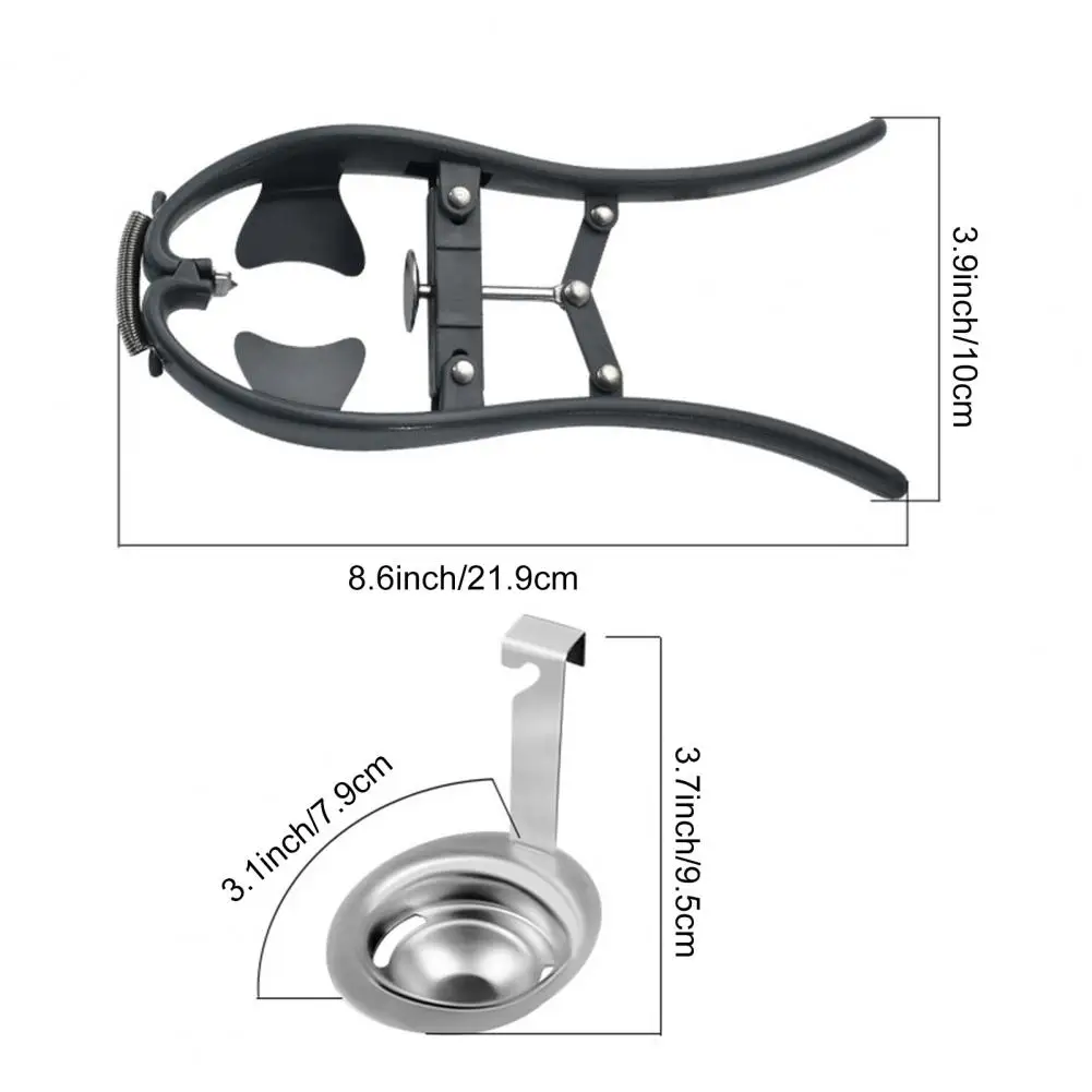 Egg Shell Opener Egg Cracker Tool Hard Boiled Peeler Fish-Shaped Design Kitchen Gadget for Quail Eggs And Baking