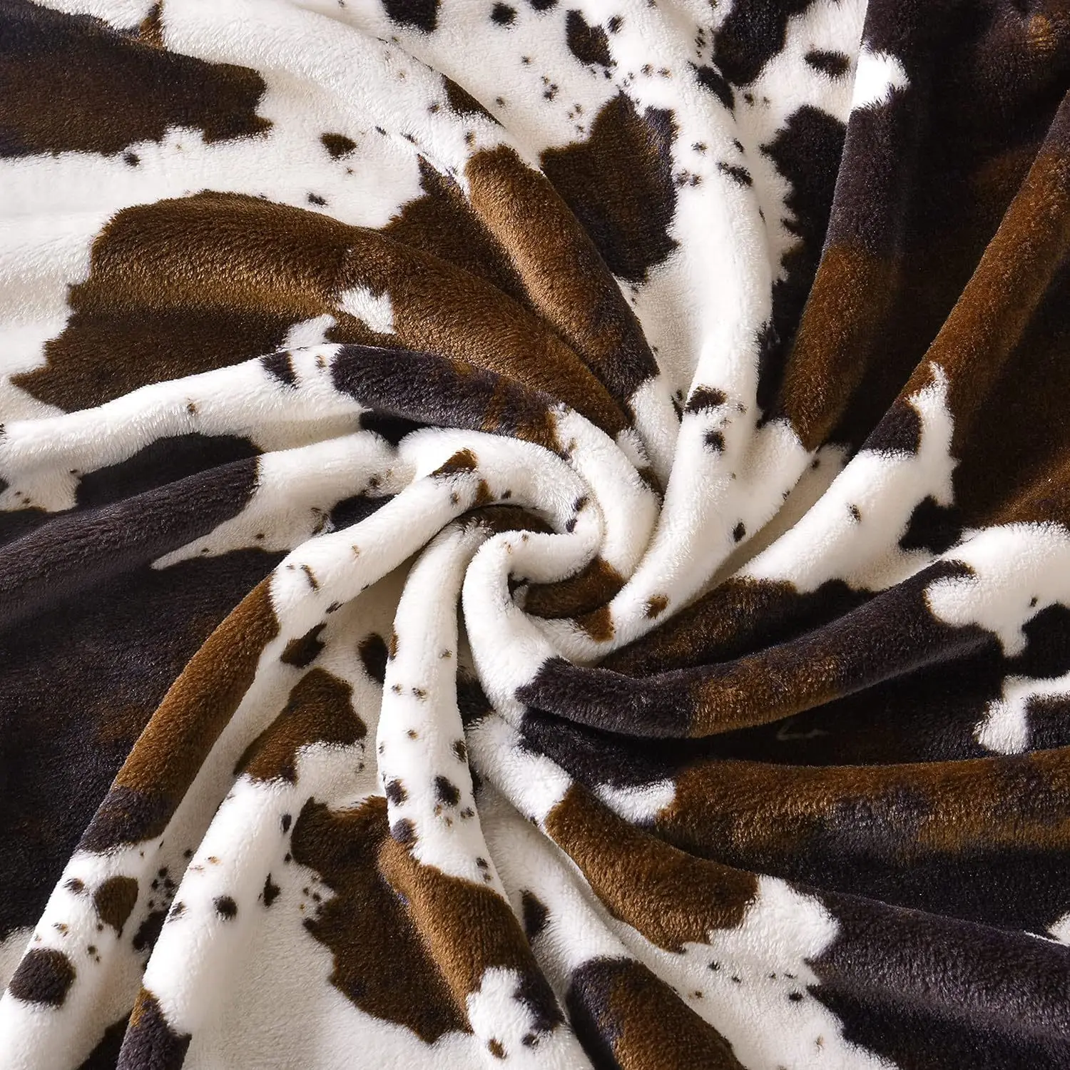 Cow printed blanket 4