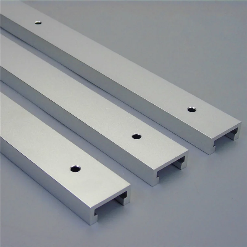 Aluminium alloy T-tracks Slot Miter Track And Miter Bar Slider Table Saw Miter Gauge Rod Woodworking Tools DIY 3