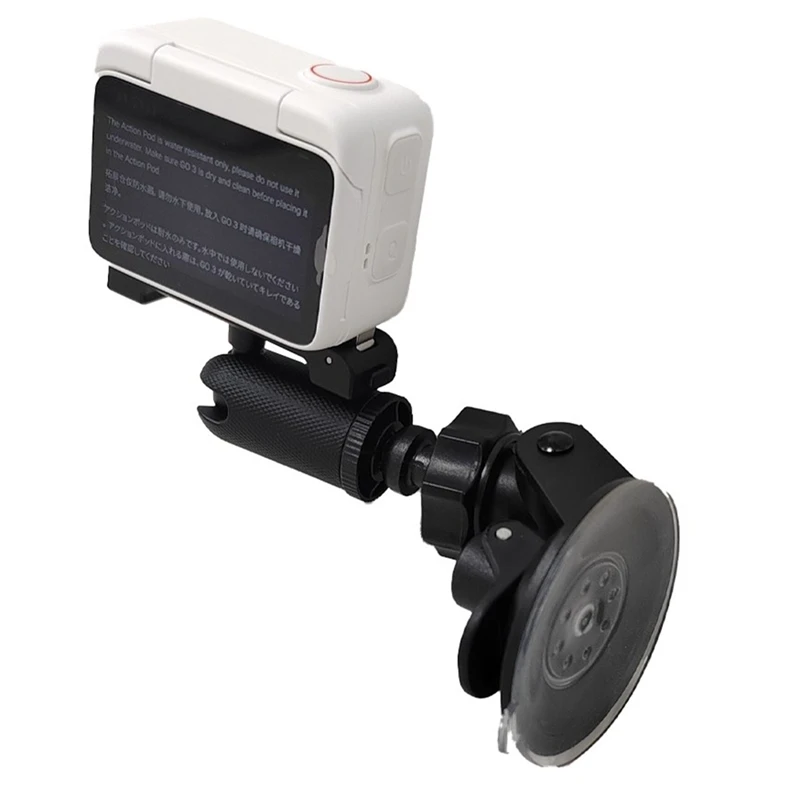 Car Suction Cup Windshield Mount Holder For Insta360 GO3 Action Camera Replacement