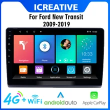 

2 Din Car Multimedia Player 9 Inch Wifi GPS Navigation For Ford Transit 2009-2019 Android Head Unit With Frame Autoradio
