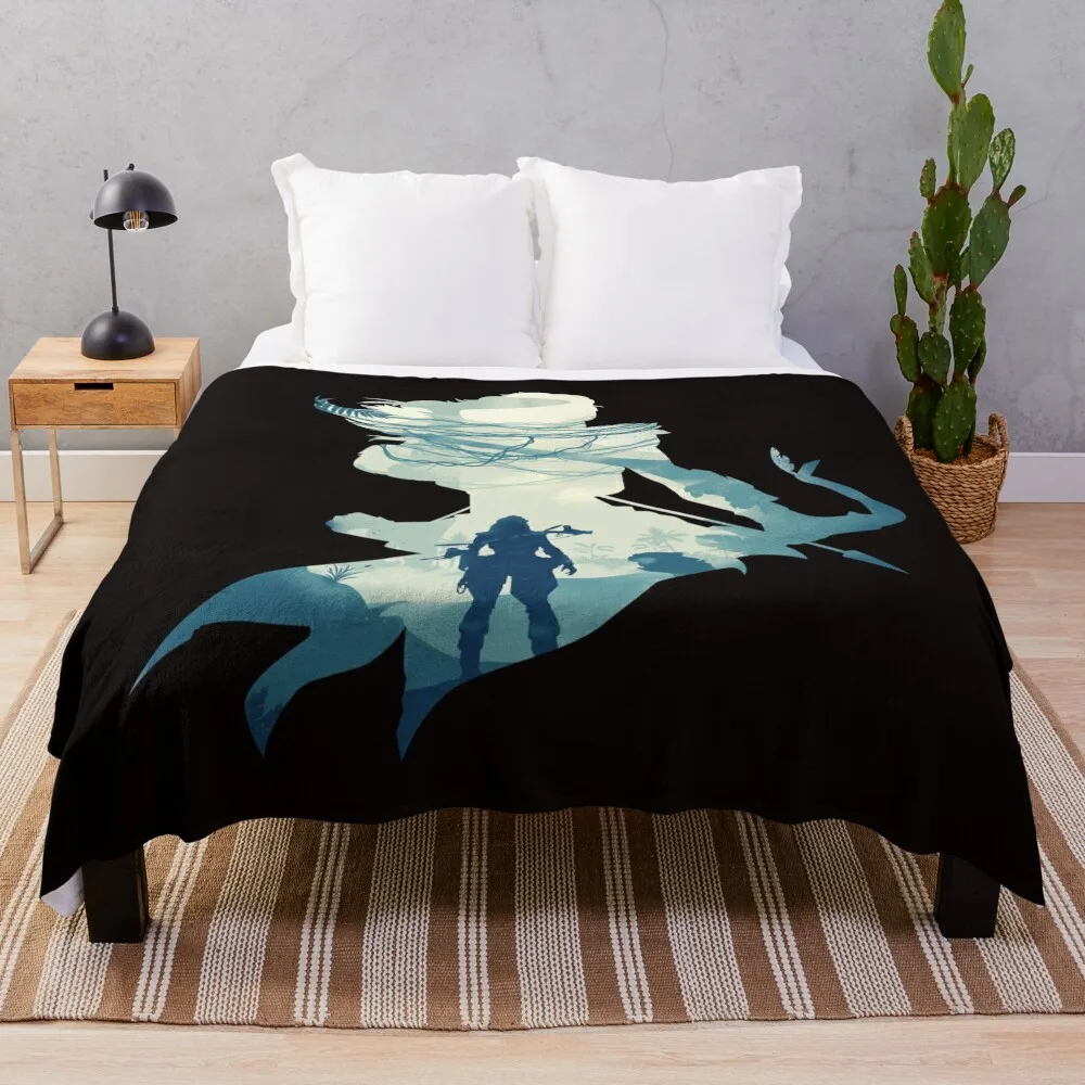 

Big things await! Throw Blanket sofa Camping Blanket Dorm Room Essentials