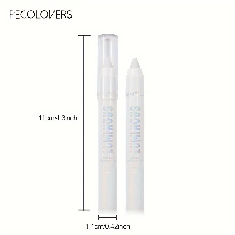 Brightening Lying Silkworm Highlighter Stick Pearlescent Matte White Sliver Eyeliner Lasting Smooth Eyeshadow Stick Face Makeup 4