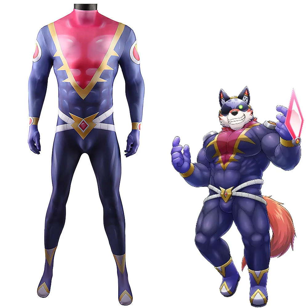 

Anime LIVE A HERO Cosplay Costume Werewolf Costume Superhero Zentai Bodysuit Adults Kids Jumpsuits Halloween Costume