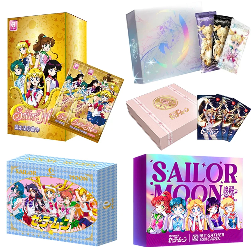 Genuine New Sailor Moon 30Th Silver Crystal Anime Collection Card Special Edition Ssp Summer Dream Quicksand Cards Giocattolo Regalo Per Bambini