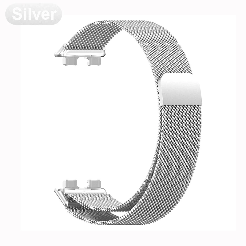 Magnetic Milanese Loop Metal Strap with Soft TPU Case & Screen Protector