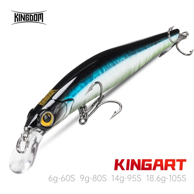 Hard Bait Fishing Lures Minnow Saltwater  Fishing Lure Floating Kingdom -  Sea - Aliexpress