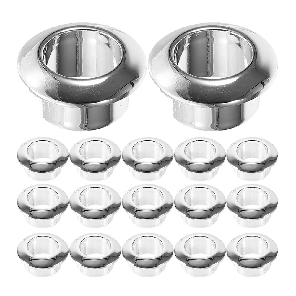 

20 Pcs Wire Organizer Office Desk Cable Grommet Hole Cover Covers Round Abs Cord