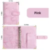 A6 Marble PU Leather Binder Cover
