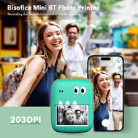 Bluetooth Mini Thermal Printer Portable HD Wireless Printing Mobile Phone Photo Title Note Student Error Label Printer Gift 1