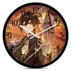 Game Genshin Impact Zhong Li Klee Xiao Decorative Clock Student Project HuTao KeQing Wall Silent clock Game Themed Characters 1