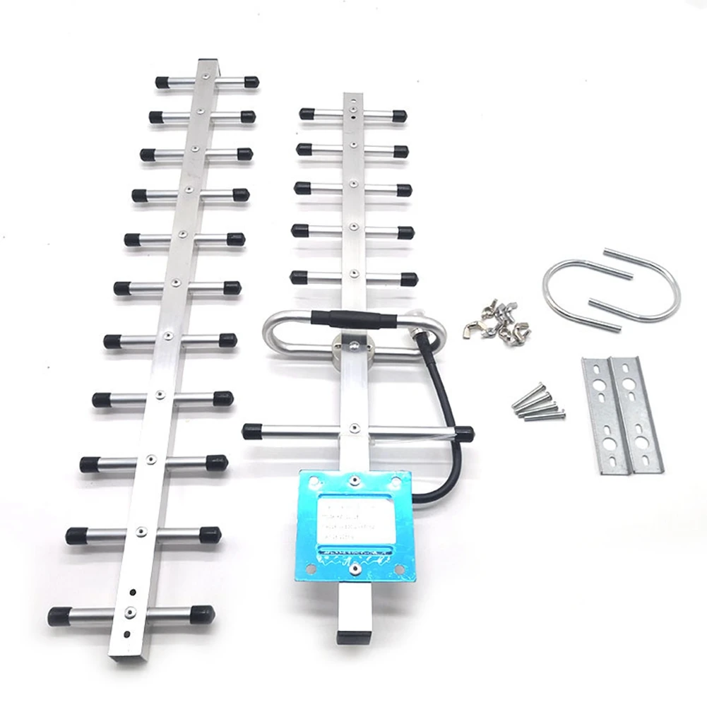 Antenna 20DBi 2G/3G/4G LTE Yagi Antenna 800-2700MHz N Female External Outdoor for Mobile Signal Booster Repeater