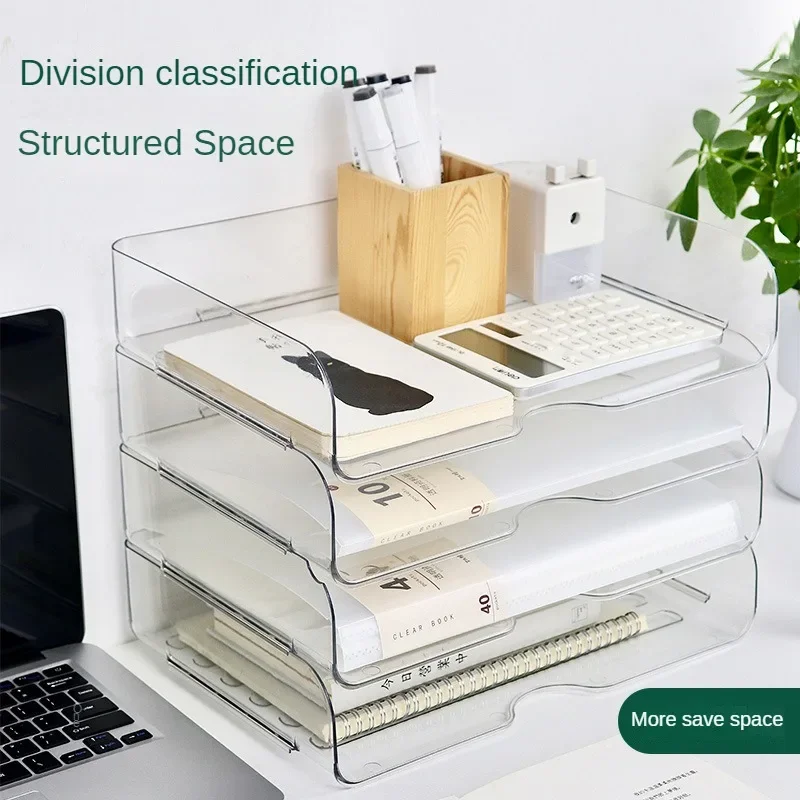 Simple Style Storage Box Desktop File Organizer