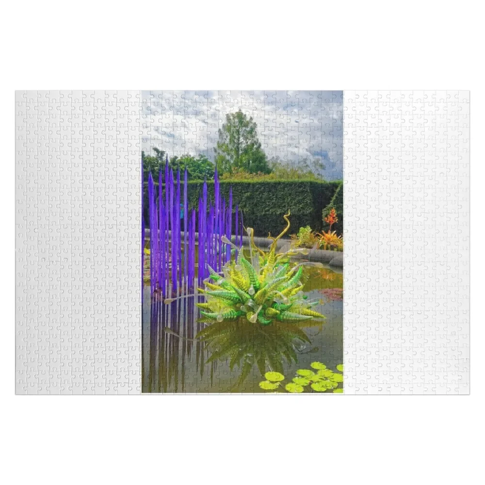 

Chihuly Glass in the Italian Gardens at Biltmore Jigsaw Puzzle Works Of Art Diorama Accessories Toddler Toys Puzzle