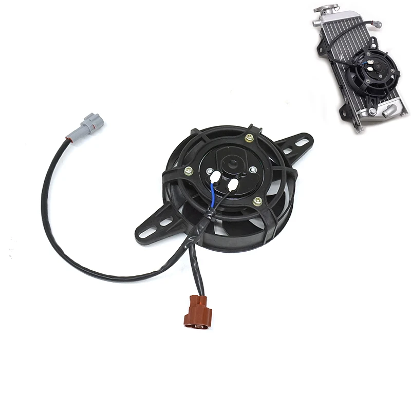 Motorcycle Radiator Water Tank Fan Cooler 12V Modification For SXF EXC CRF BSE Kayo T6 K6 HJ250H KEWS motorcycle cooling fan