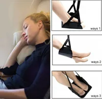 Airplane Footrest Hammock Flight Car Travel Seat Foot Rest Pad Adjustable Train Portable Sleeping Pillows Accessories 2