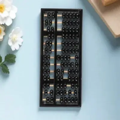 1Pcs 어린이 주판 13 막대 나무로 만든 수학 주판 정신 수학 훈련 두뇌 개발 어린이 숫자 학습 도구