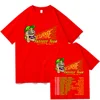Feid Ferxxo Tour 2025 T-shirts Rapper Tshirts Short Sleeve Hiphop TShirts Unisex Y2K Tshirt High Quality Cotton Women Men Tops 2