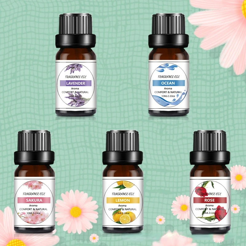 10ml Water Soluble Plant Essential Oil Aromatherapy Machine Rose Humidifier Natural Aromatherapy Candle Essence fragrance oil,essential oil flavoring,organic essential oils