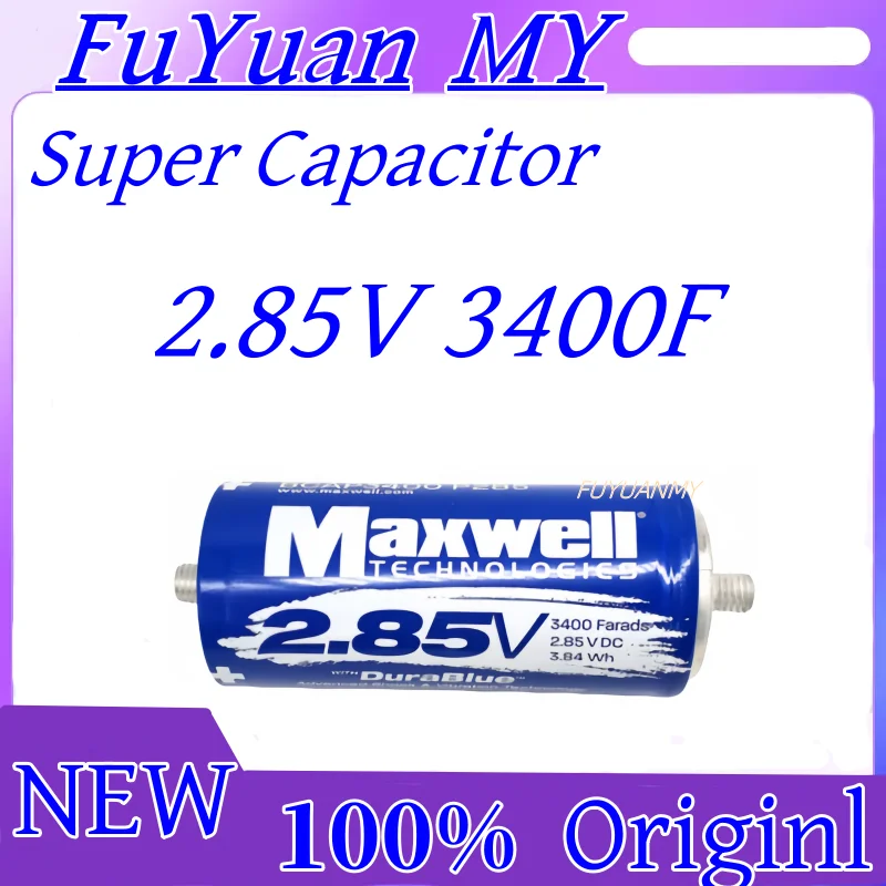 1PCS/lot NEW 2.85V3400F BCAP3400P285K04 Super Farad Capacitor original Machine Car Audio Car Starting Power Supply