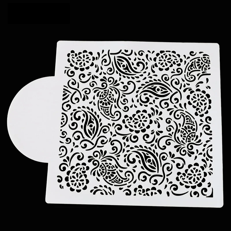 Paisley Stencil Printable