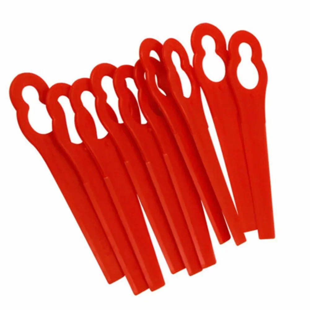 Brush Cutter Blades For KULLER For BOSCH OZITO Lawn Mower Garden Power Tools Plastic Replacement Blades Accessories 50pcs lawn mower trimmer blade,grass trimmer blade