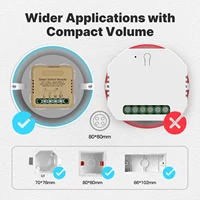 MOES Tuya WiFi/Zigbee Mini Smart Switch Module DIY 1-4 Gang Voice Control Timer Home Automation Works With Alexa Google Home - Image 2
