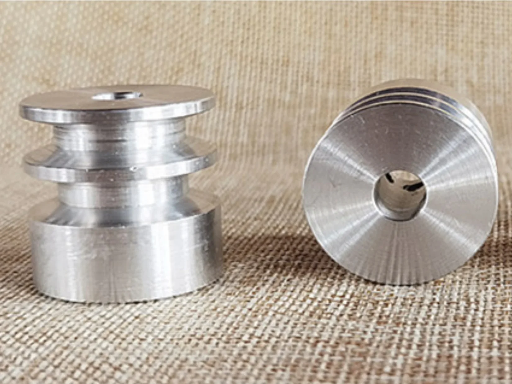 polia de aluminio do sulco dobro da 03